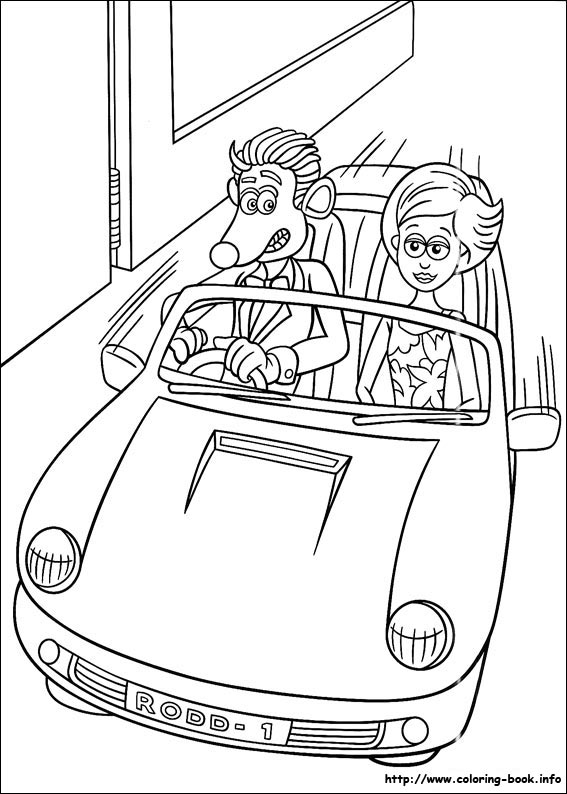 Flushed Away coloring picture